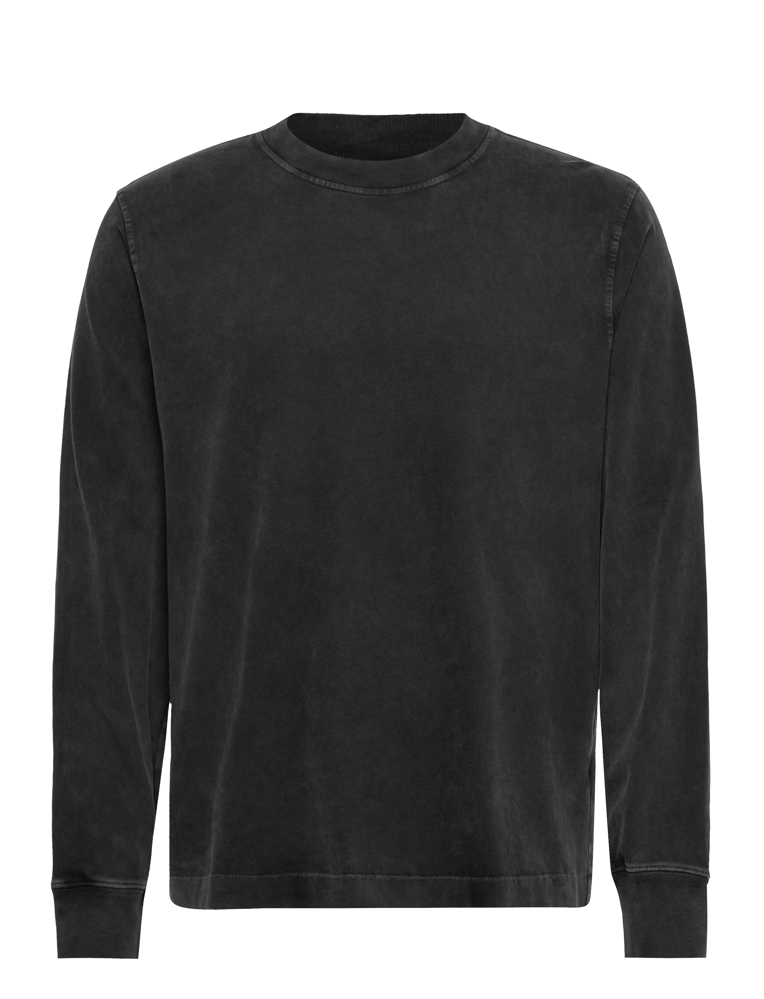 Abercrombie & Fitch LS PREMIUM HEAVY WEIGHT 2.0 TEE - Looks for less - 908 / black