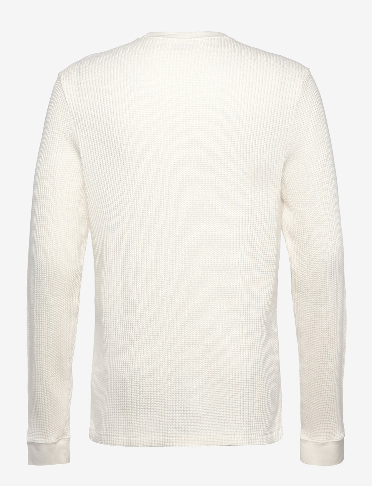 Abercrombie & Fitch - LONG SLEEVE CLASSIC WAFFLE TEE - 100 - 1