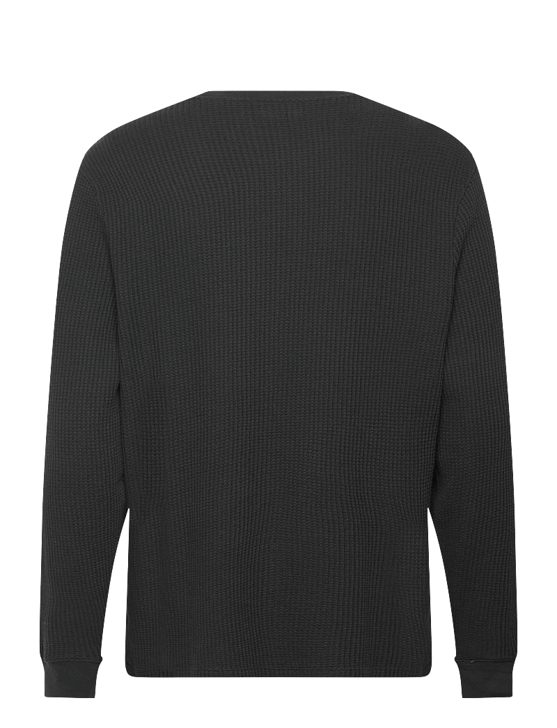 Abercrombie & Fitch - LONG SLEEVE CLASSIC WAFFLE TEE - pikkade varrukatega t-särgid - 900 - 1