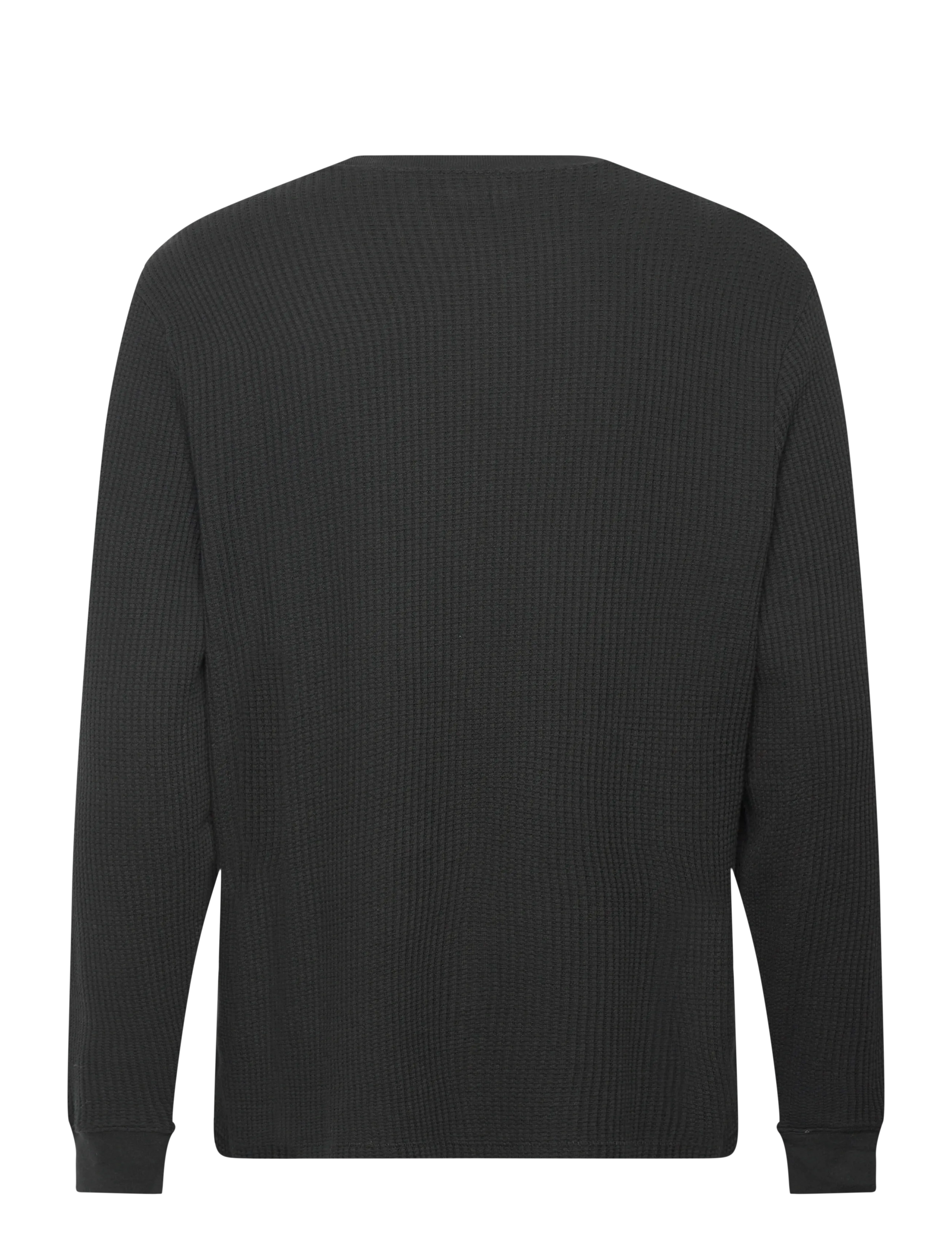 Abercrombie & Fitch - LONG SLEEVE CLASSIC WAFFLE TEE - 900 - 1