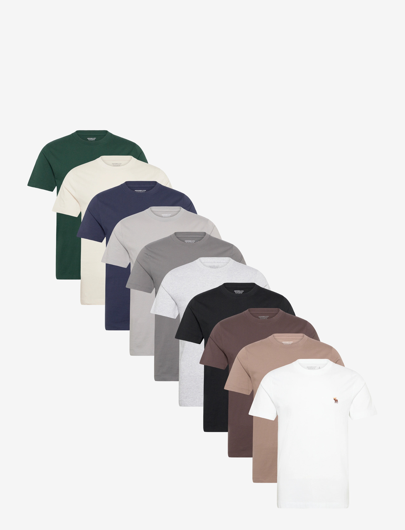 Abercrombie & Fitch - ICON 10-PACK - herbstliche kleidung - 400 - 0