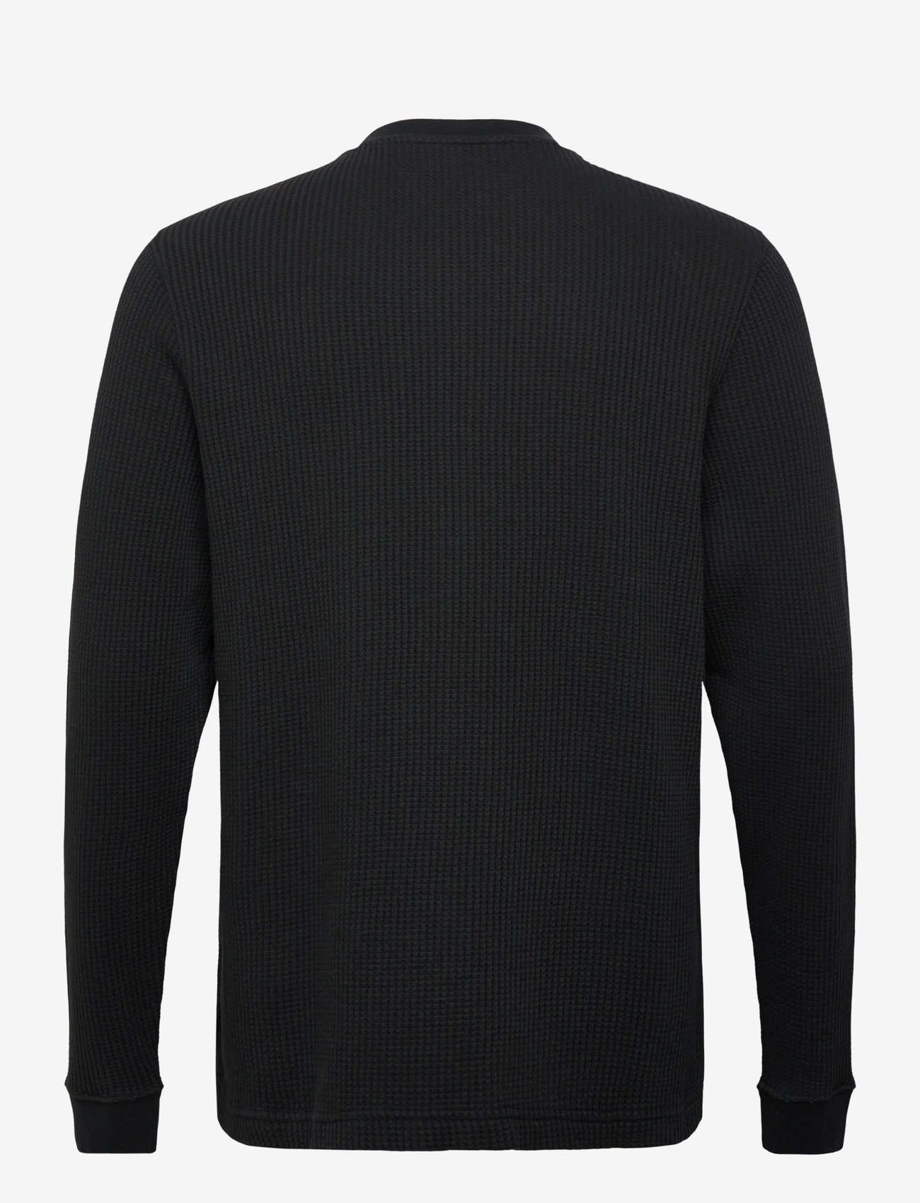 Abercrombie & Fitch - LONG SLEEVE CLASSIC WAFFLE HENLEY - langärmelig - 900 - 1