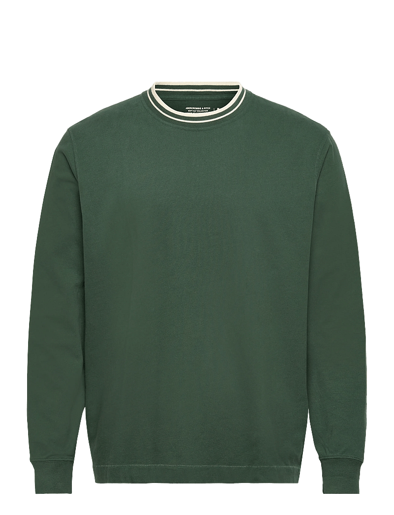 Abercrombie & Fitch - LONG SLEEVE PREMIUM HEAVY WEIGHT TEE - kollektioner - 305 - 0