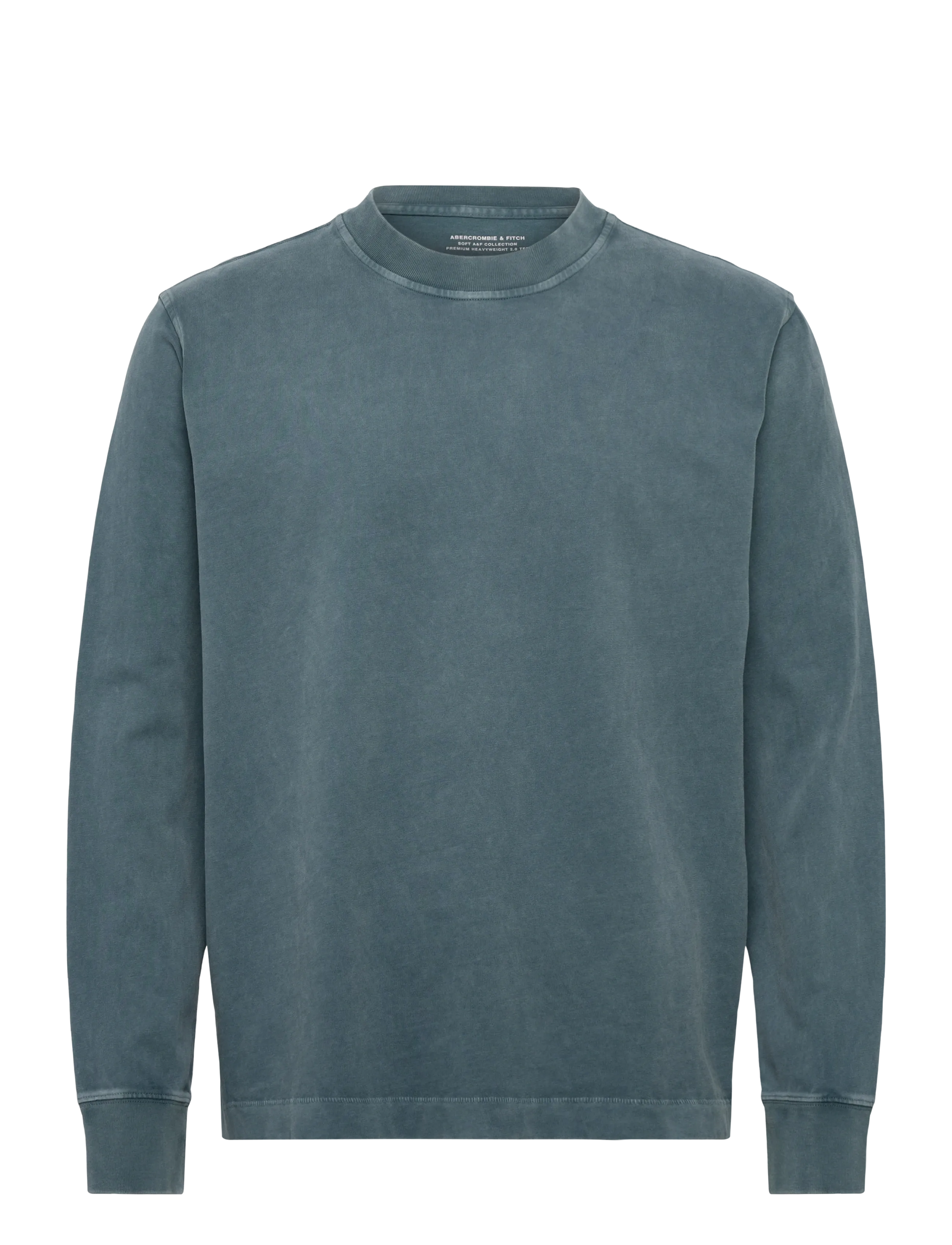 Abercrombie & Fitch LONG SLEEVE PREMIUM HEAVY WEIGHT TEE - T-Shirts - 228 / blue