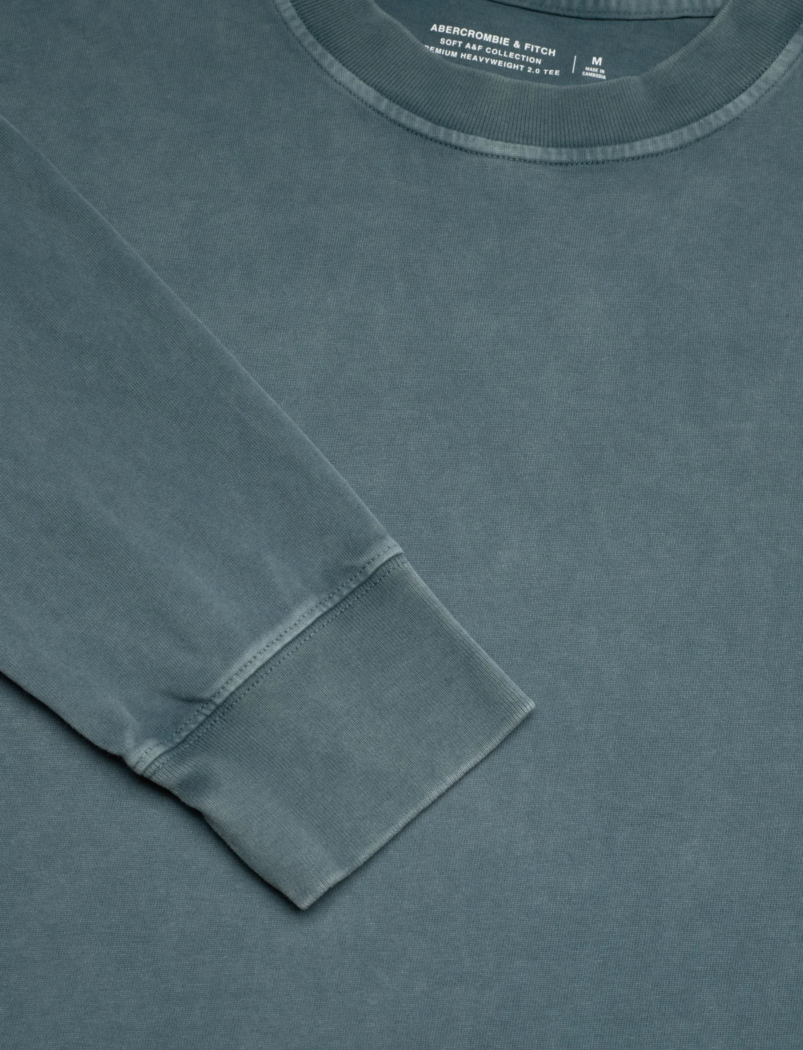 Abercrombie & Fitch - LONG SLEEVE PREMIUM HEAVY WEIGHT TEE - 228 - 2
