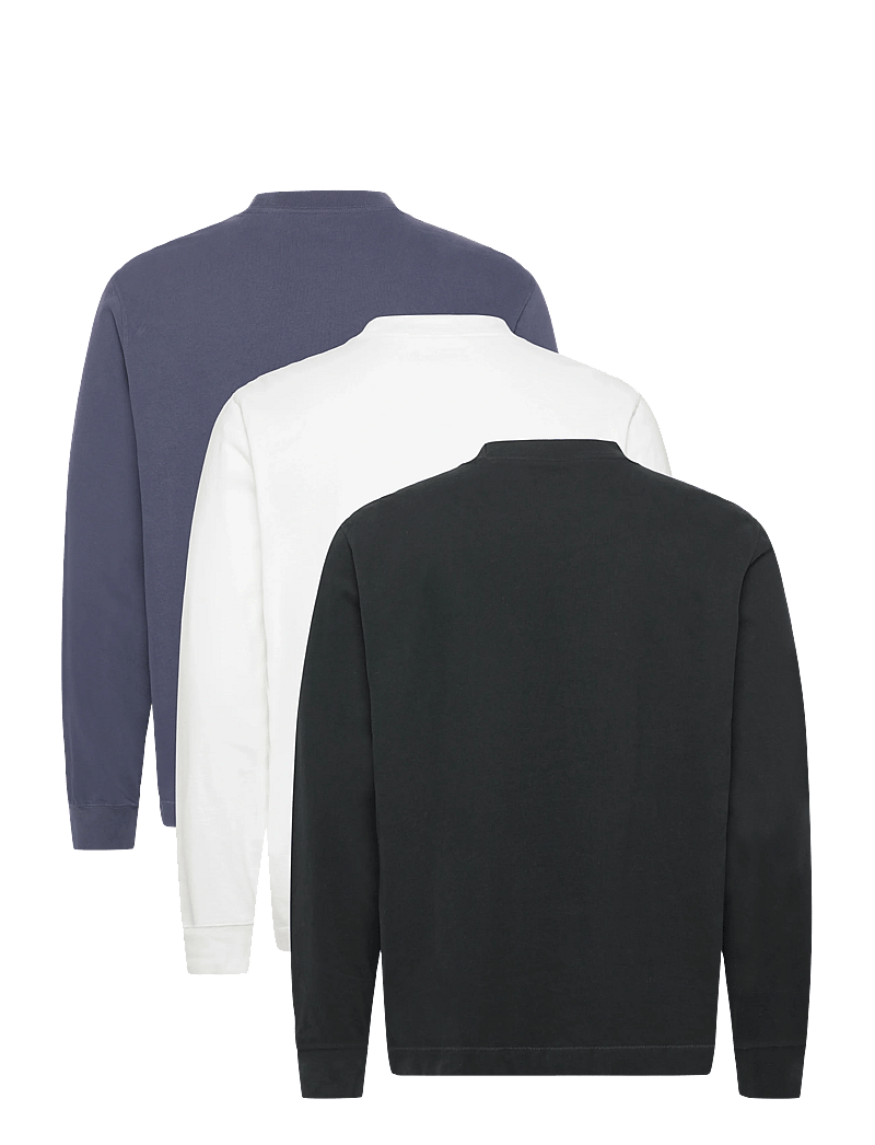 Abercrombie & Fitch - LS PREM HW ICON 3-PK - langärmelig - 200 - 1