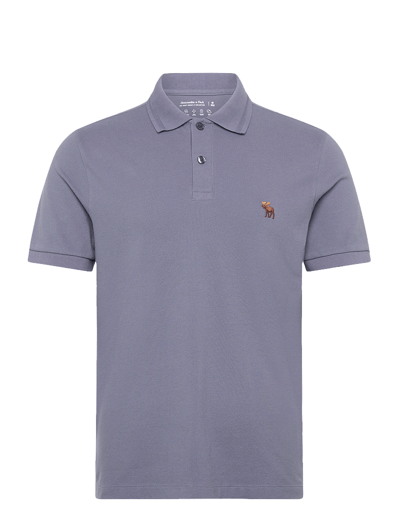 Abercrombie & Fitch - LIFE LIKE MOOSE ICON POLO - lyhythihaiset - 220 - 0