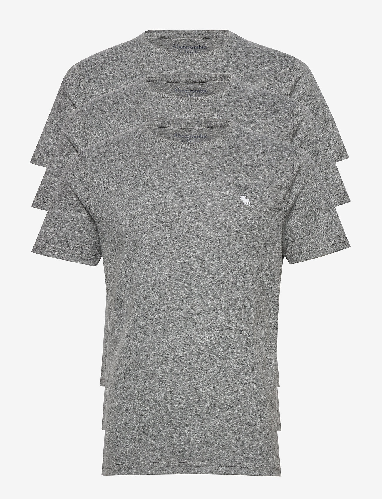 ANF MENS KNITS - LIGHT GREY SD/TEXTURE