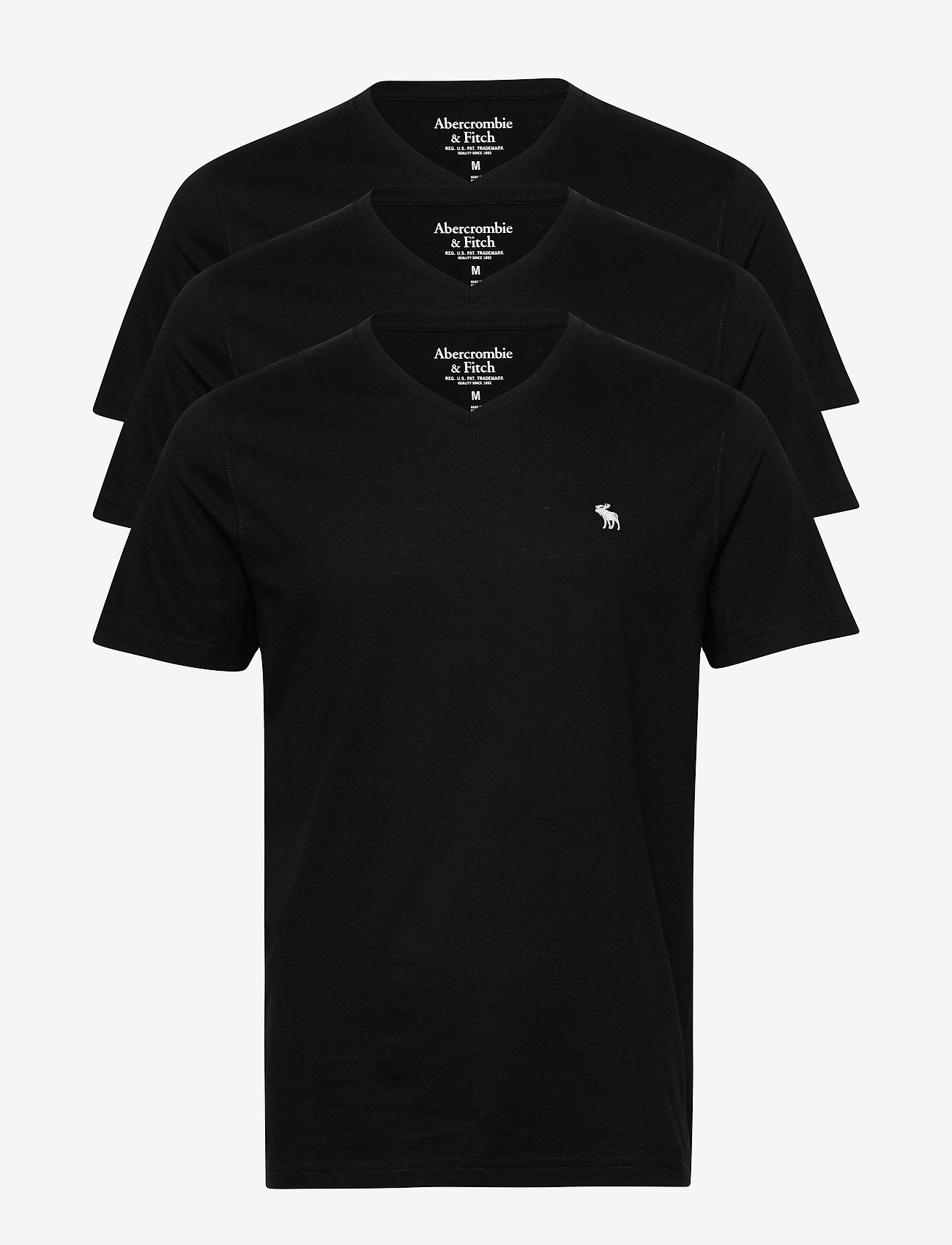 Abercrombie & Fitch - ANF MENS KNITS - black dd - 0