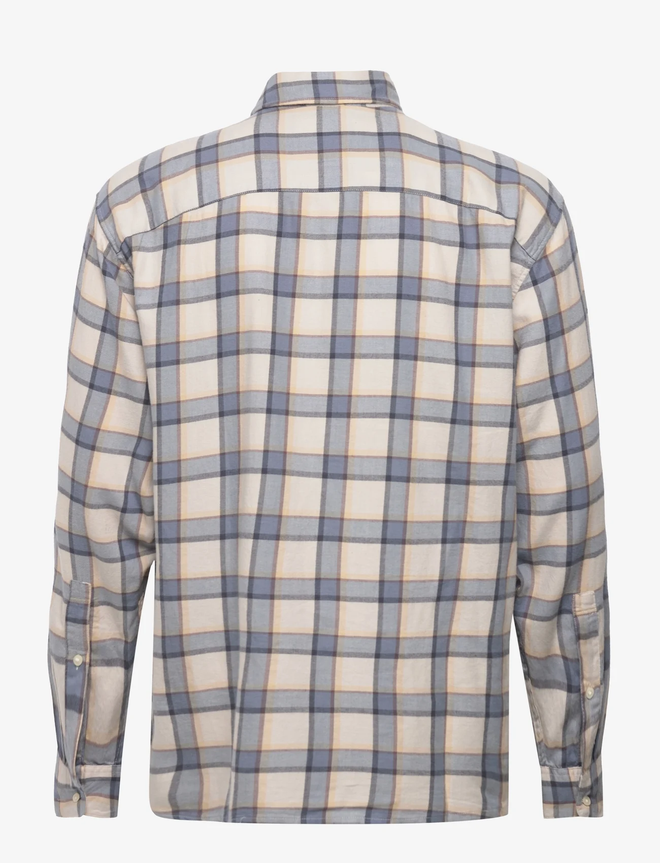 Abercrombie & Fitch - ANF MENS WOVENS - checkered shirts - white plaid - 1