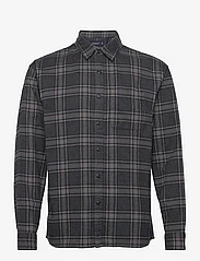 Abercrombie & Fitch - ANF MENS WOVENS - geruite overhemden - black plaid - 0