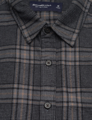 Abercrombie & Fitch - ANF MENS WOVENS - checkered shirts - black plaid - 2