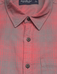 Abercrombie & Fitch - ANF MENS WOVENS - rutede skjorter - red plaid - 2