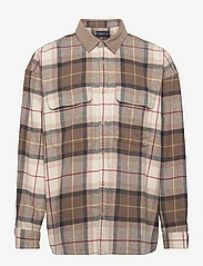 Abercrombie & Fitch - ANF MENS WOVENS - geruite overhemden - brown plaid - 0
