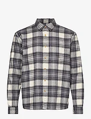 Abercrombie & Fitch - ANF MENS WOVENS - checkered shirts - light blue plaid - 0