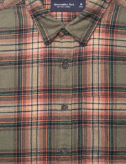 Abercrombie & Fitch - ANF MENS WOVENS - rutede skjorter - green plaid - 2