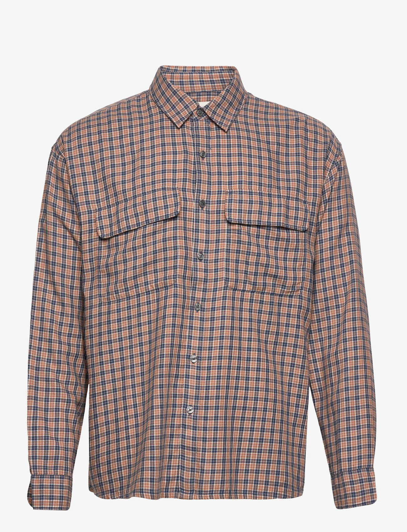 Abercrombie & Fitch - ANF MENS WOVENS - koszule w kratkę - burg check - 0