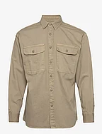 ANF MENS WOVENS - TAN SOLID