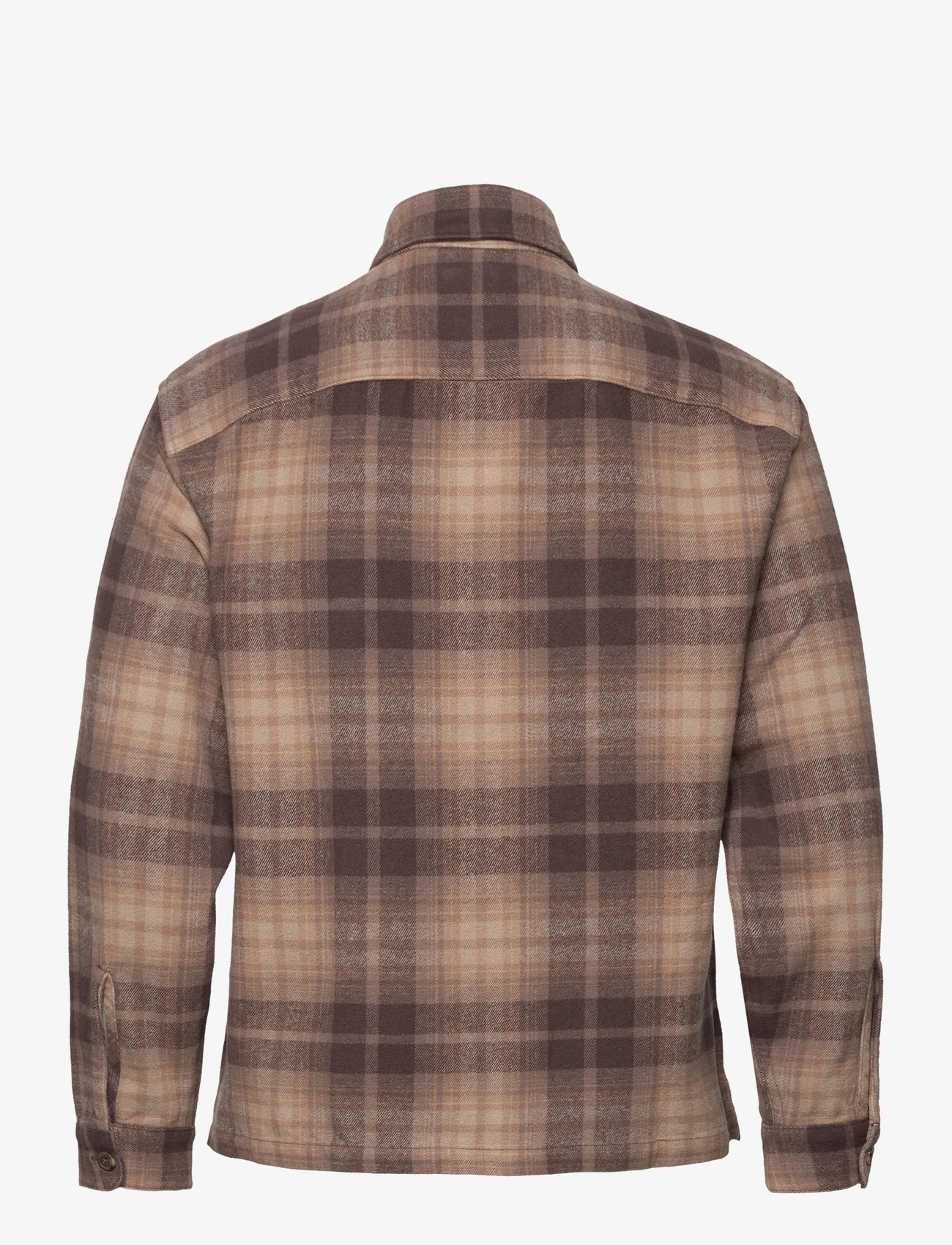 Abercrombie & Fitch - ANF MENS WOVENS - vyrams - brown plaid - 1
