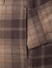 Abercrombie & Fitch - ANF MENS WOVENS - vyrams - brown plaid - 3