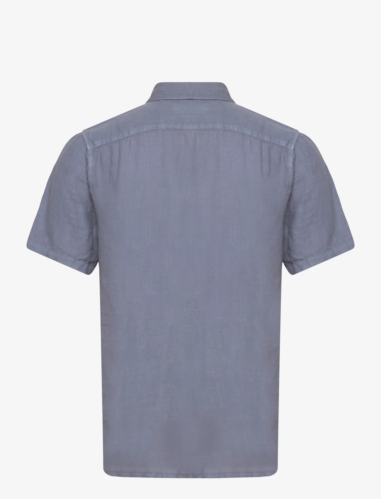 Abercrombie & Fitch - ANF MENS WOVENS - koszule lniane - blue solid - 1