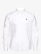 ANF MENS WOVENS - WHITE SOLID