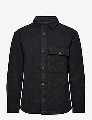 Abercrombie & Fitch - ANF MENS WOVENS - vyrams - black herringbone curved silo - 0