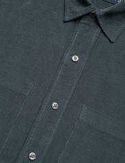 Abercrombie & Fitch - ANF MENS WOVENS - fløjlsskjorter - blue texture - 3