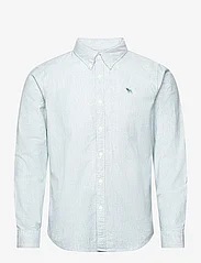 Abercrombie & Fitch - ANF MENS WOVENS - oksfordo marškiniai - blue spruce/white - 0