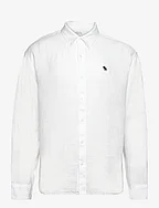 ANF MENS WOVENS - BRIGHT WHITE