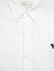 Abercrombie & Fitch - ANF MENS WOVENS - linen shirts - bright white - 2