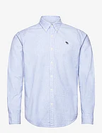 ANF MENS WOVENS - BLUE SOLID