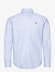 Abercrombie & Fitch - ANF MENS WOVENS - oxford-skjortor - blue solid - 0