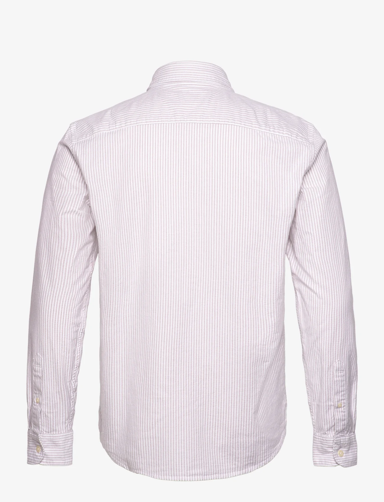 Abercrombie & Fitch - ANF MENS WOVENS - oxford shirts - white stripe - 1