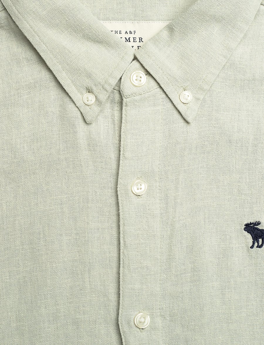 Abercrombie & Fitch - ANF MENS WOVENS - leinenhemden - 110 - 2