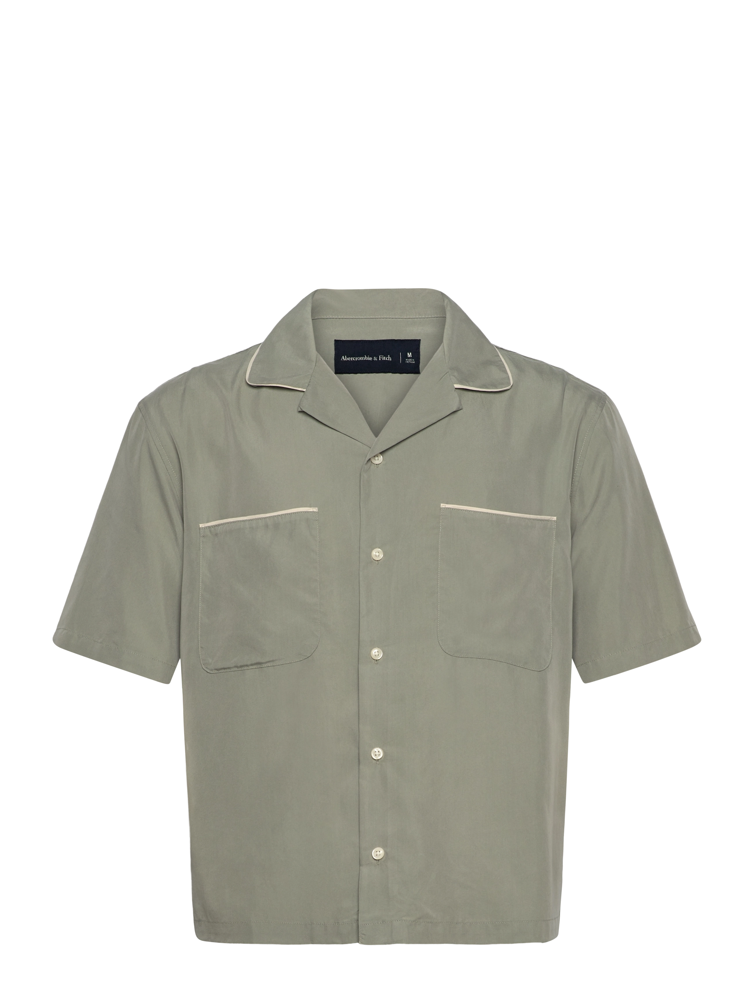ABERCROMBIE & FITCH Anf Mens Wovens Grün - M - Herren