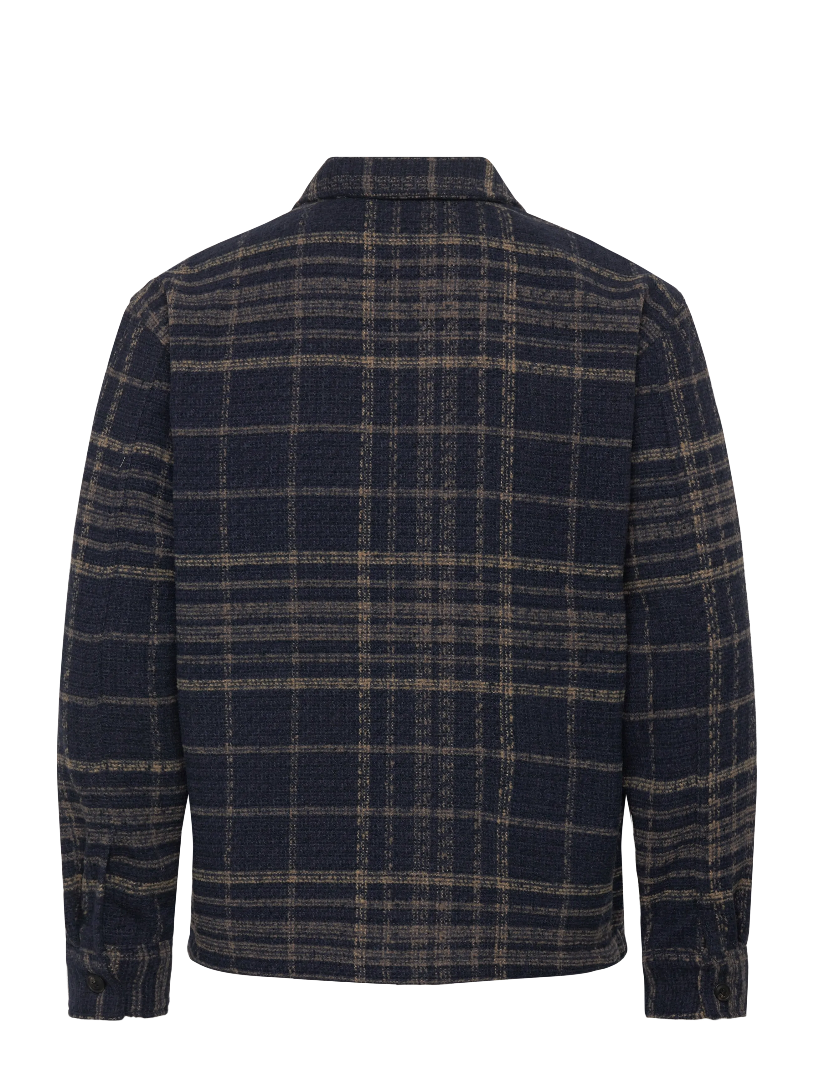 Abercrombie & Fitch - LONG SLEEVE BOUCLE OVERSHIRT - collecties - 208 - 2