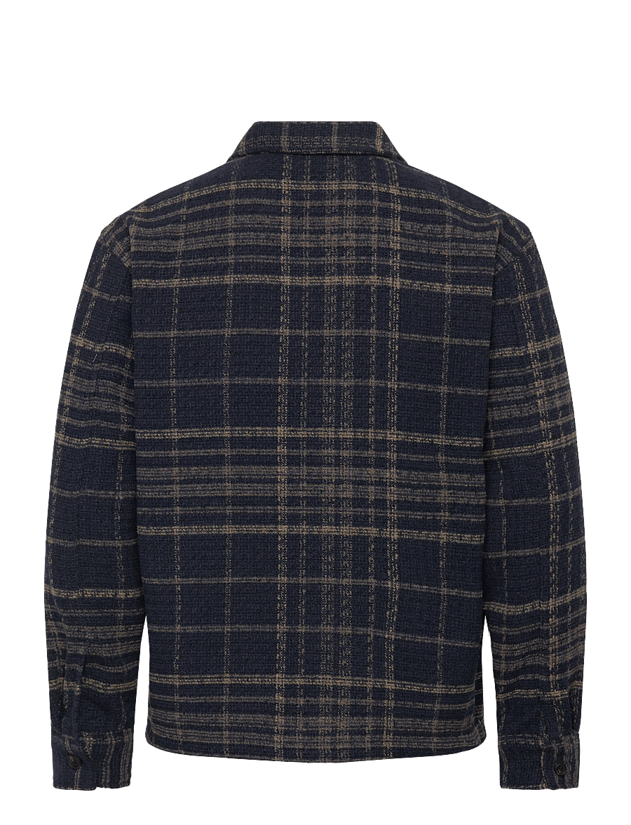 Abercrombie & Fitch - LONG SLEEVE BOUCLE OVERSHIRT - collecties - 208 - 2