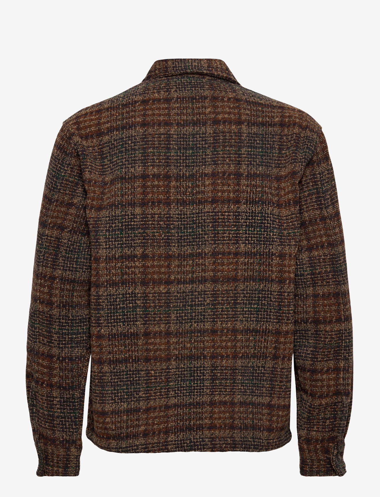 Abercrombie & Fitch - LONG SLEEVE BOUCLE OVERSHIRT - kollektioner - 408 - 1