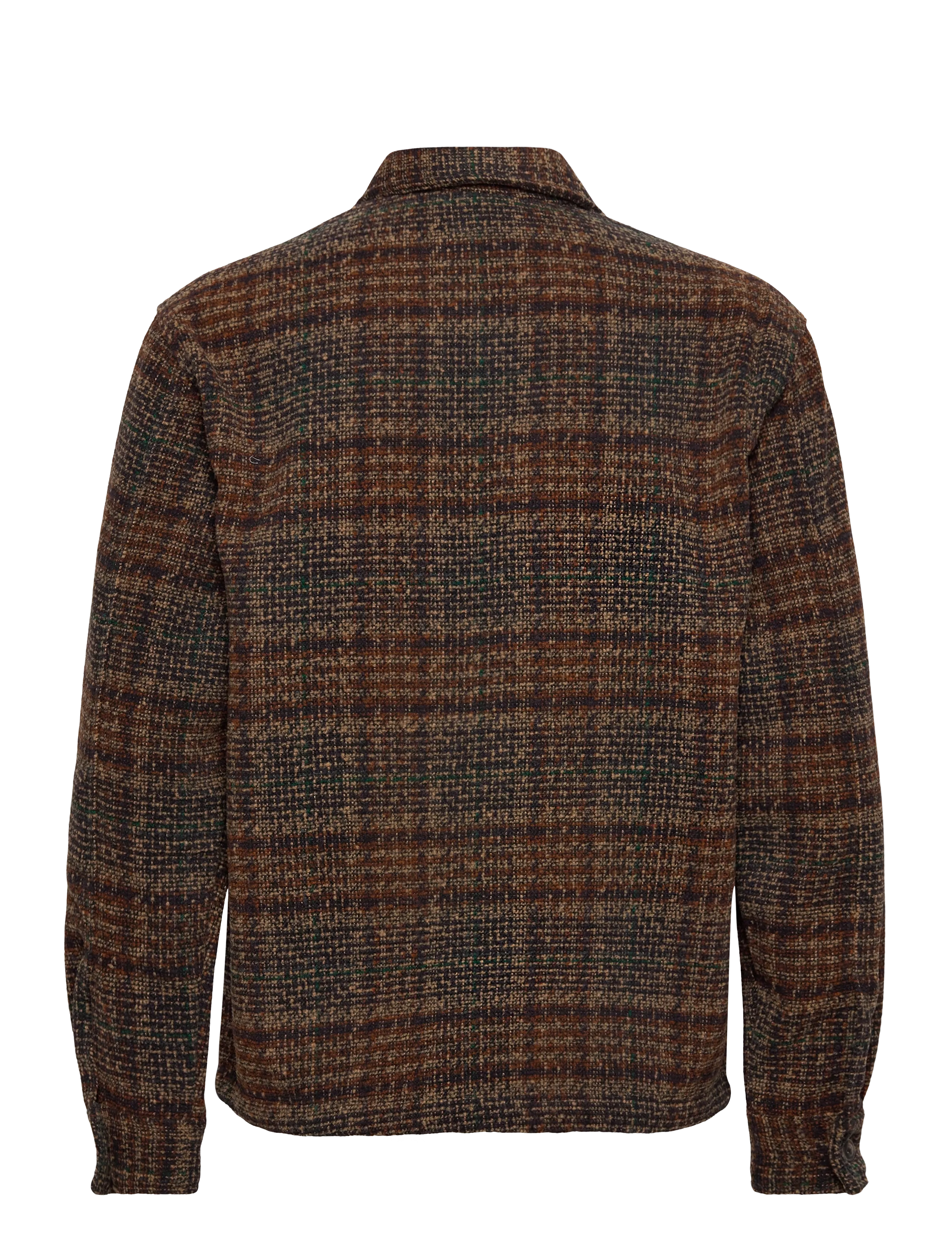 Abercrombie & Fitch - LONG SLEEVE BOUCLE OVERSHIRT - kollektioner - 408 - 1
