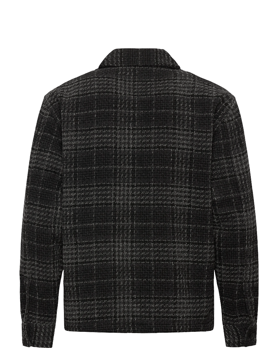 Abercrombie & Fitch - LONG SLEEVE BOUCLE OVERSHIRT - overshirts - 900 - 2
