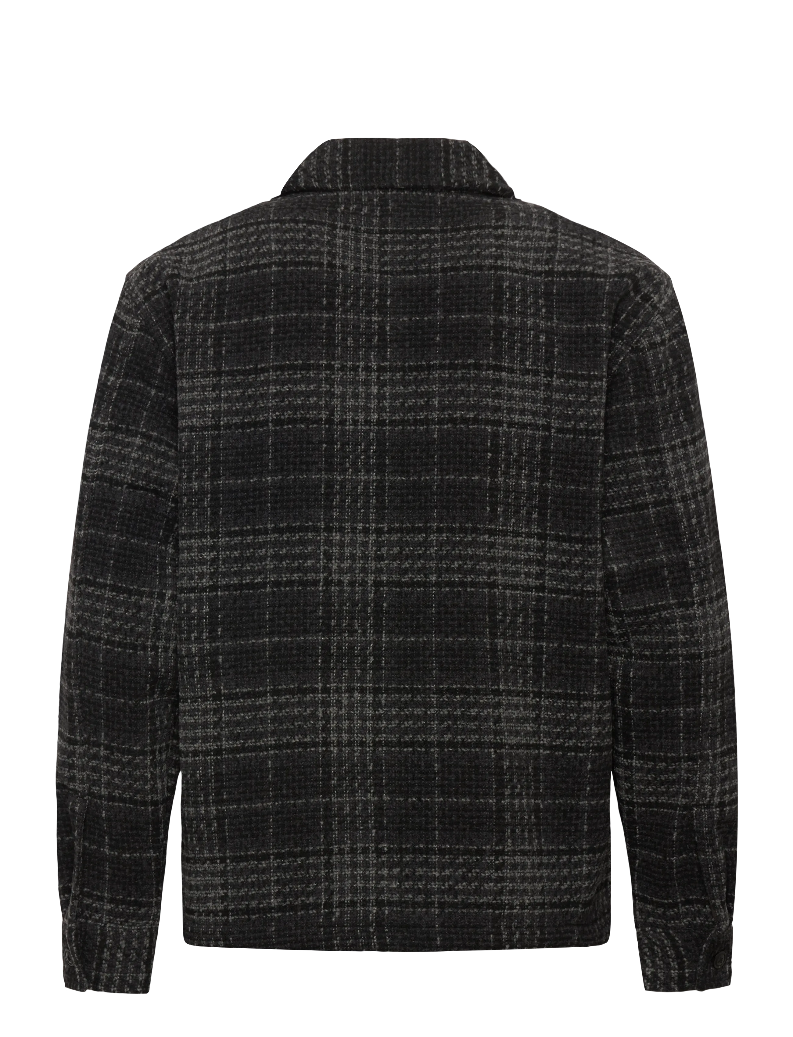 Abercrombie & Fitch - LONG SLEEVE BOUCLE OVERSHIRT - kollektioner - 900 - 2