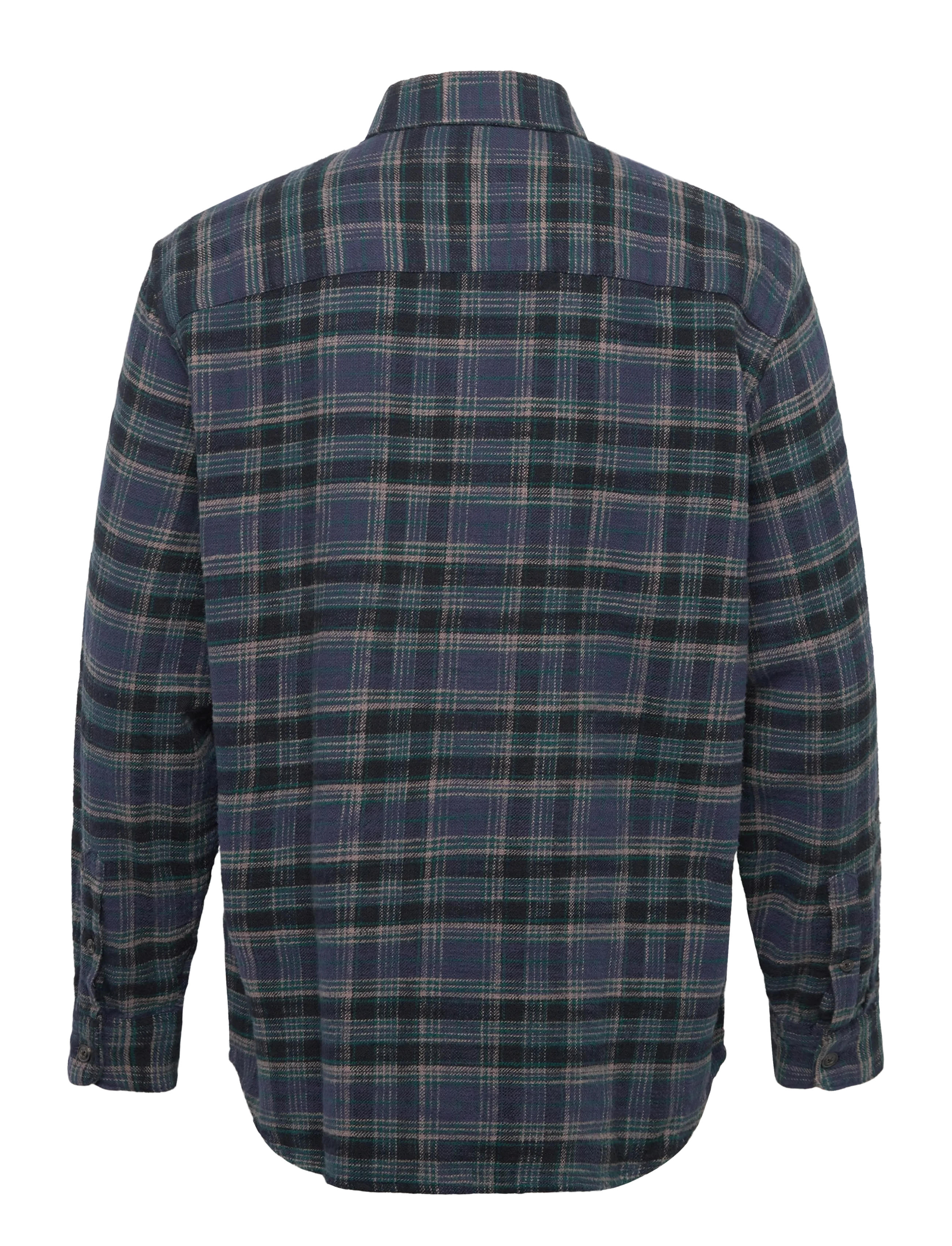 Abercrombie & Fitch - SEP5 LS SLUB FLANNEL PLAID - flanell-hemden - 208 - 1