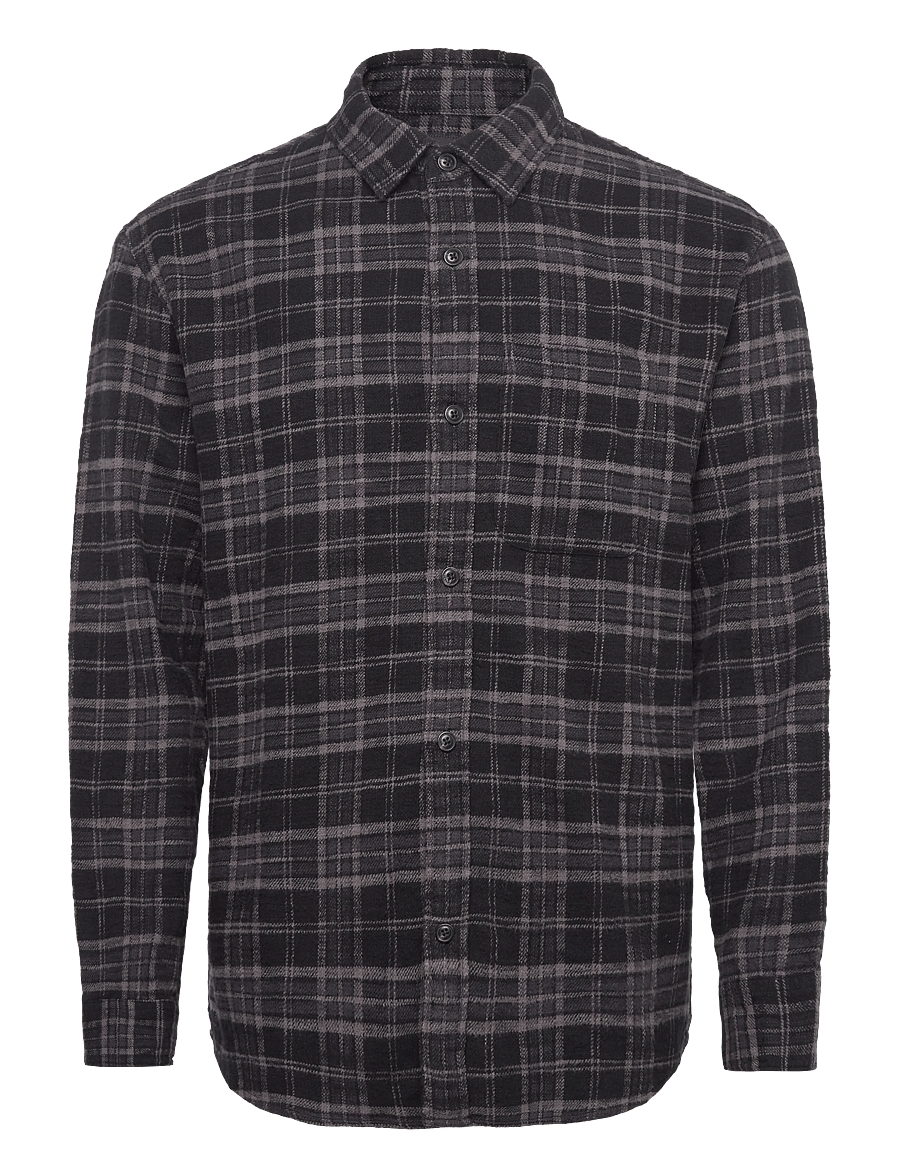 Abercrombie & Fitch - LONG SLEEVE SLUB FLANNEL PLAID - ruutupaidat - 908 - 0