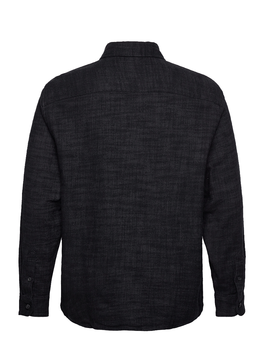 Abercrombie & Fitch - LONG SLEEVE SLUB FLANNEL - flanellskjortor - 900 - 1