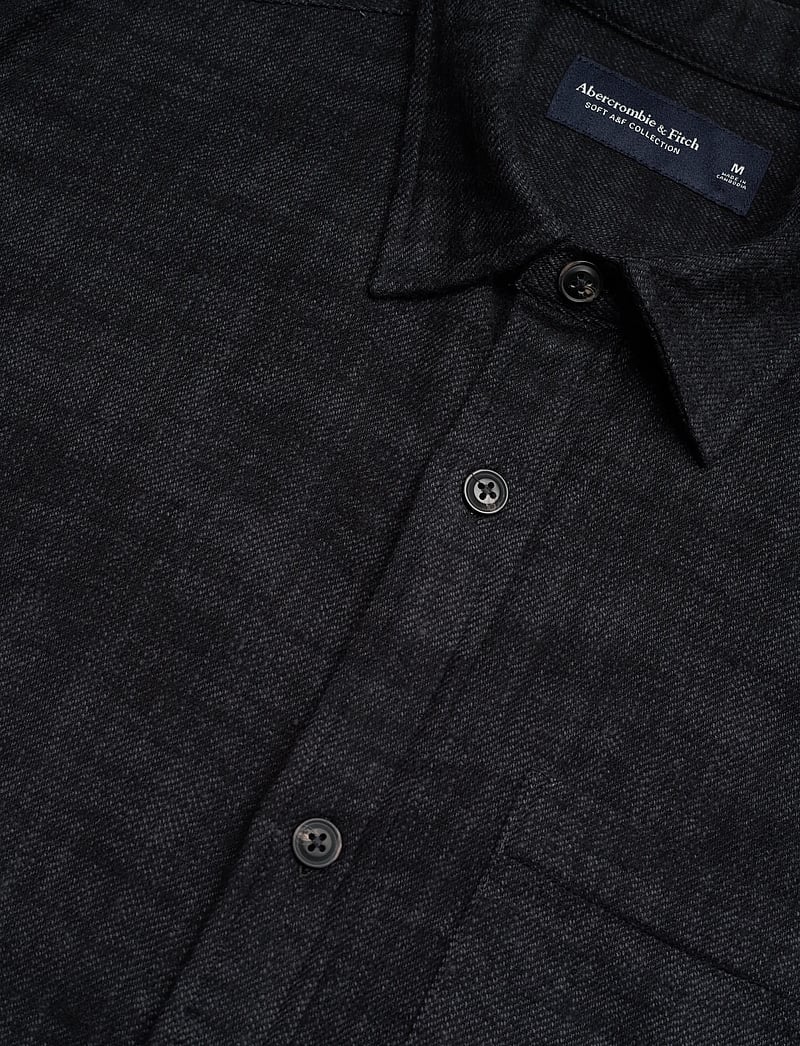 Abercrombie & Fitch - LONG SLEEVE SLUB FLANNEL - flannel shirts - 900 - 3