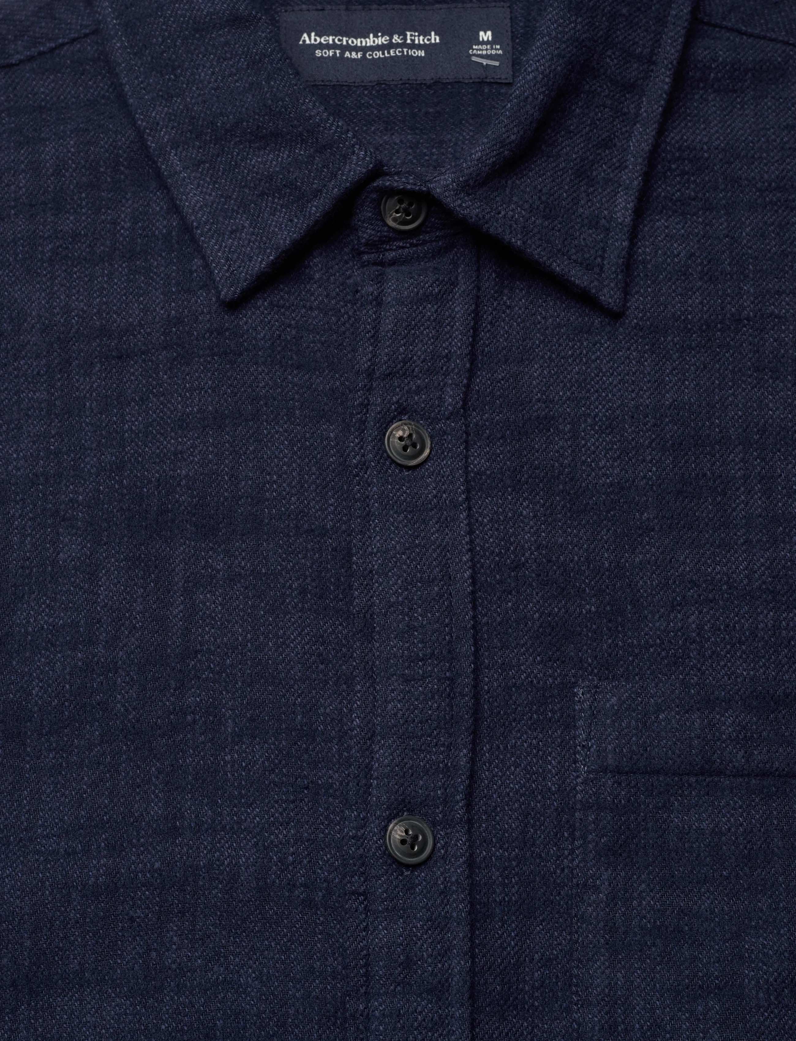 Abercrombie & Fitch - LONG SLEEVE SLUB FLANNEL - flanellsärgid - 200 - 2