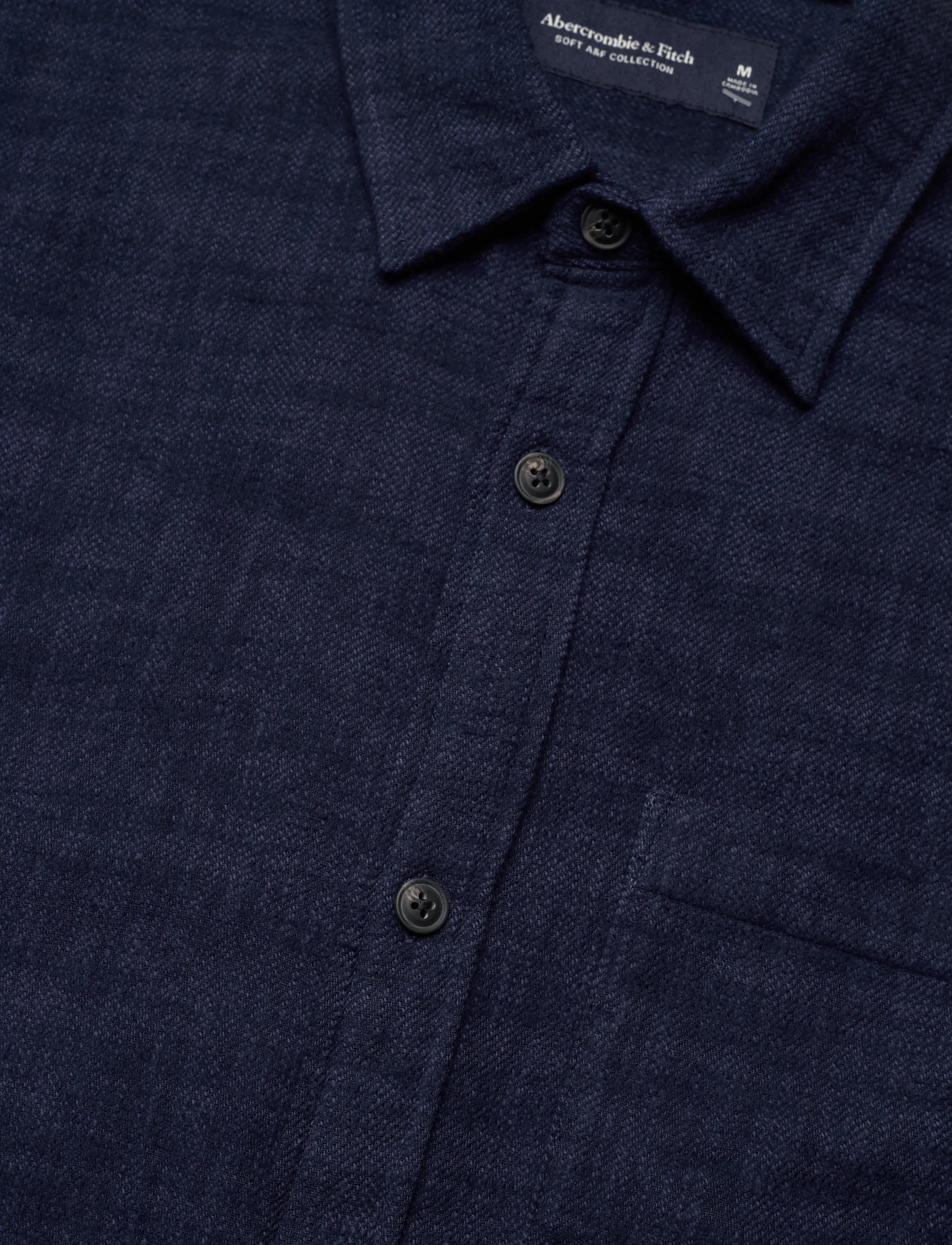 Abercrombie & Fitch - LONG SLEEVE SLUB FLANNEL - flanellsärgid - 200 - 3
