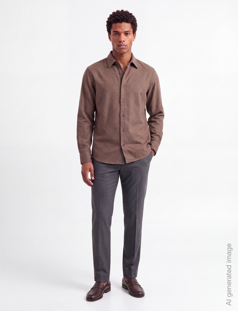 Abercrombie & Fitch - CASHMERE TOUCH WOVEN - vabaajasärgid - 400 - 0