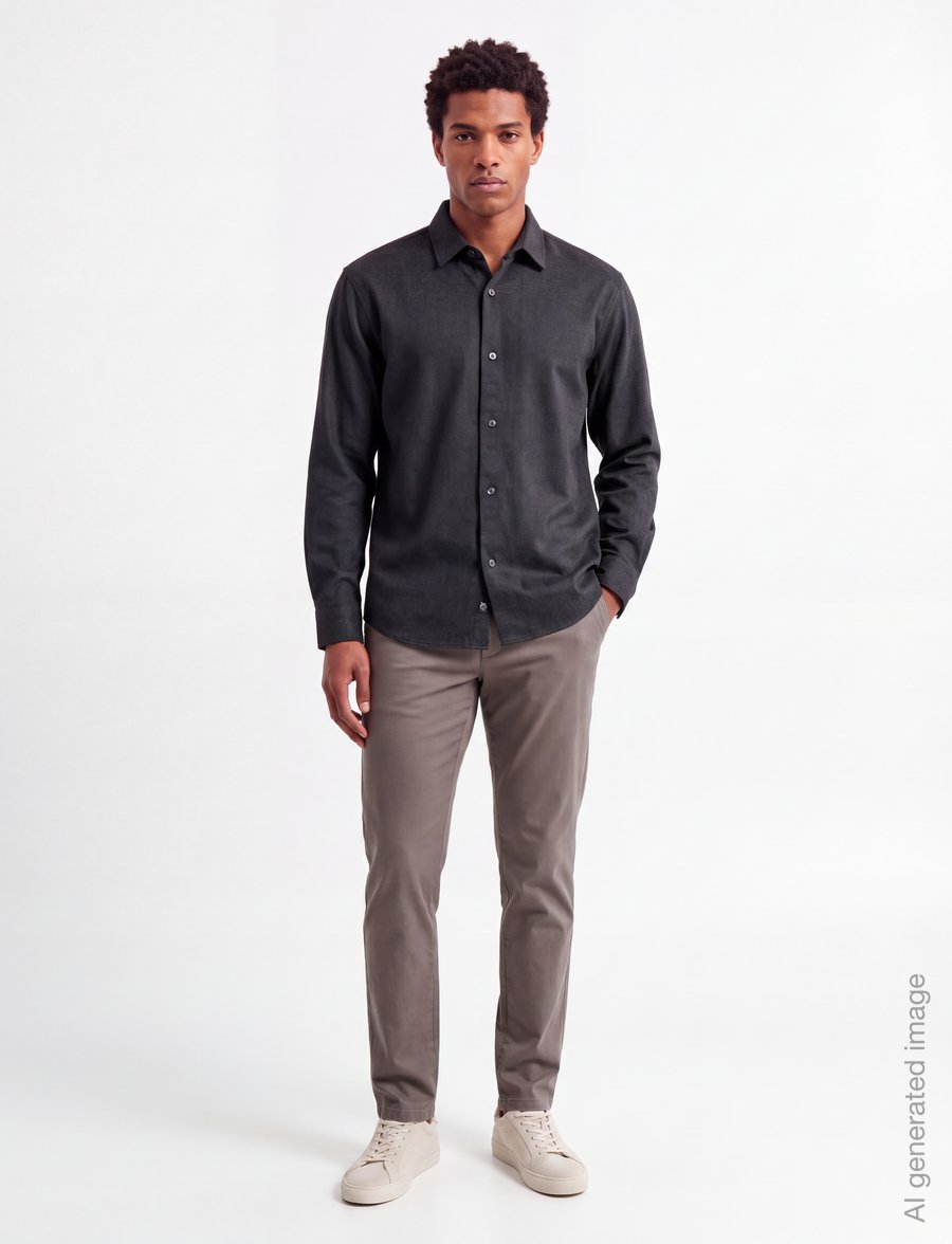 Abercrombie & Fitch - CASHMERE TOUCH WOVEN - vabaajasärgid - 900 - 0